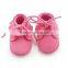 Newest Arrival!Factory Price Baby Boys Girls Velvete Soft Soled Tassel Lace-up Crib Shoes Infant Prewalker Toddler Sneaker Shoes