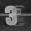 best quality clear custom models acrylic award trophy