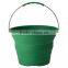 Portable and Eco friendly silicone collapsible ice buckets/silicone beer bucket
