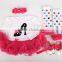 2015 children Chrismas baby long sleeves tutu yarn jumpsuit headbands shoes and leg warmer sets ( 4 in 1)
