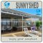 sunnyshed awning aluminum terrace canopy for all weather with polycarbonate