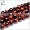 Natural Red Tigers Eye Quartz Gemstone Round Loose Beads Strand For Jewelry Making DIY