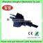 Black 3 Pin Rubber Australia Power Cord for Household Appliance