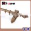 High quality double wooden curtain rod with various colors