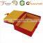 High quality red Pretty nice paper packaging box for medal/commemorative coin