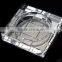 New Arrived Water Cube Crystal Engraved Pure Ashtray K9 Clear Crystal For Decor