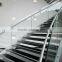 Helical Stairs with Stone Treads arc double spine steel staircase glass balustrade