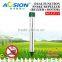 Top rated waterproof battery powered sonic electronic vibration garden snake repellent