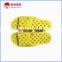 Fashion colorful leaking hole slippers