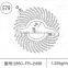 40mm Round aluminum LED Heat Sink