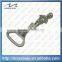 customized 3D brass metal key bottle opener