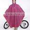 OEM factory fashion women bycicle raincoat poncho