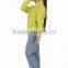 Outdoor Waterproof Light Yellow Woman Tech Jacket