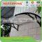 Wind resistant door canopy polycarbonate canopy wtih aluminum canopy brackets arm for balcony                        
                                                Quality Choice