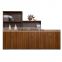 Customized wooden assemble low cabinet with melamine laminated surface