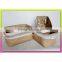 Polyester storage box with desk household