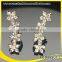 925 silver needle cherry flower bow shaped small size earrings
