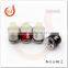 Authentic rda wholesale New in stock!!! Peek Insulated Chuff top rda vape HEIR RDA clone mod atomizer Fit 18650 mech mod