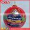china factory produce High Quality Wooden Christmas Decoration hot seller design supply a plastic ball