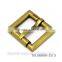 19.5mm brush brass buckle with roller