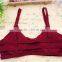 Womens sexy sport bra double classic thin straps bra