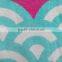 High standard Fashion cartoon velour printing customized kids surf hooded towel
