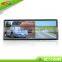 Super digital LCD 2 AV rearview mirror 7 inch tft car mirror monitor