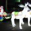Christmas moose car santa in car christmas decoration santa sleigh decoration light christmas light with santa and reindeer