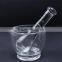 4OZ Cheap High Quality Factory Price Borosilicate Glass Mortar & Pestle for Laboratory