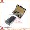 2016 Black PU Leather cufflink box/leather cufflink box