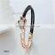 Alloy plating hollow diamond bracelet bangle