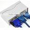 Bandwidth 250MHz vga splitter for dual monitors of vga splitter 4 ports from china
