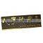 High quality small metal logo name plate