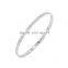 Memories Bangles with Customize Design Word 'LIVE YOUR DREAM' with 4mm/7mm Width
