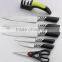 AH62 6pcs ABS handle stainless steel kitchen knife sets kitchenware