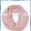 100% acrylic space dye knit scarf loop, winter scarf 2015,girl infinity scarf