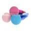 OEM New Fashion foundation&BB cream makeup powder puff brush,strong suction powder sponge cosmetic puff with handle