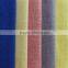 plain dyed solid color woven linenette blend nylon viscose fabric