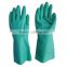 Unsupported Nitrile Glove with flock lined Chemical gloves