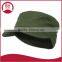 Big Size Cotton Fitted Military Cap with flat top