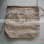 small natural jute bag