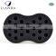 curl hair twist sponge,hair twist sponge,double sided hair twist sponge