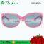Good sale high quality PC injection girl fashion beautiful kids sunglasses with pattern