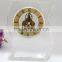 Crystal desk clock