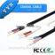 China Shenzhen city black rg59+2power cable