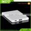 Portable mobile charger 2200mah single usb Lipstick aluminum alloy shell power bank