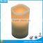 F-0716B Romantic Flameless Pillar Wax Candle Light with Bluetooth Wireless Speaker