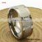 High Polished Fashion Titanium Ring Jewelry Roman Numberal Bands