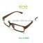 high quality wholesale half fram brown color reading glasses
