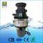2hp High Performance Powerful Insinkerator Commercial Garbage Dispoal With CE CB ROHS certificates